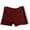 Wine, variant on Aboser 3 Pack Boy Shorts Underwear for Women Cotton High Waisted Boxer Panties Plus Size Everyday Underwear Comfortable Seamless Boyshorts Briefs