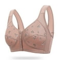 thumbnail image 1 of Brasier sin Varillas Mujer Sujetador Cómodo de Cobertura Total sin Aros para Mujer, para Uso Diario, Talla Grande, sin Costuras, con Paneles Laterales Suavizantes. Mediana, 1 of 4