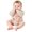 Beige, variant on KAUOD Baby Clothes New Born Girls Fruit Print Long Sleeve Sweatshirt Bubble Romper Bodysuit Toddler Casual Cute Fall Clothes