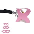thumbnail image 4 of Hamster Harness And Leash Set With Soft Faux Leather Vest, Bells, Easy To Wear, 3 Sizes, For Hamsters Going Out, 4 of 8