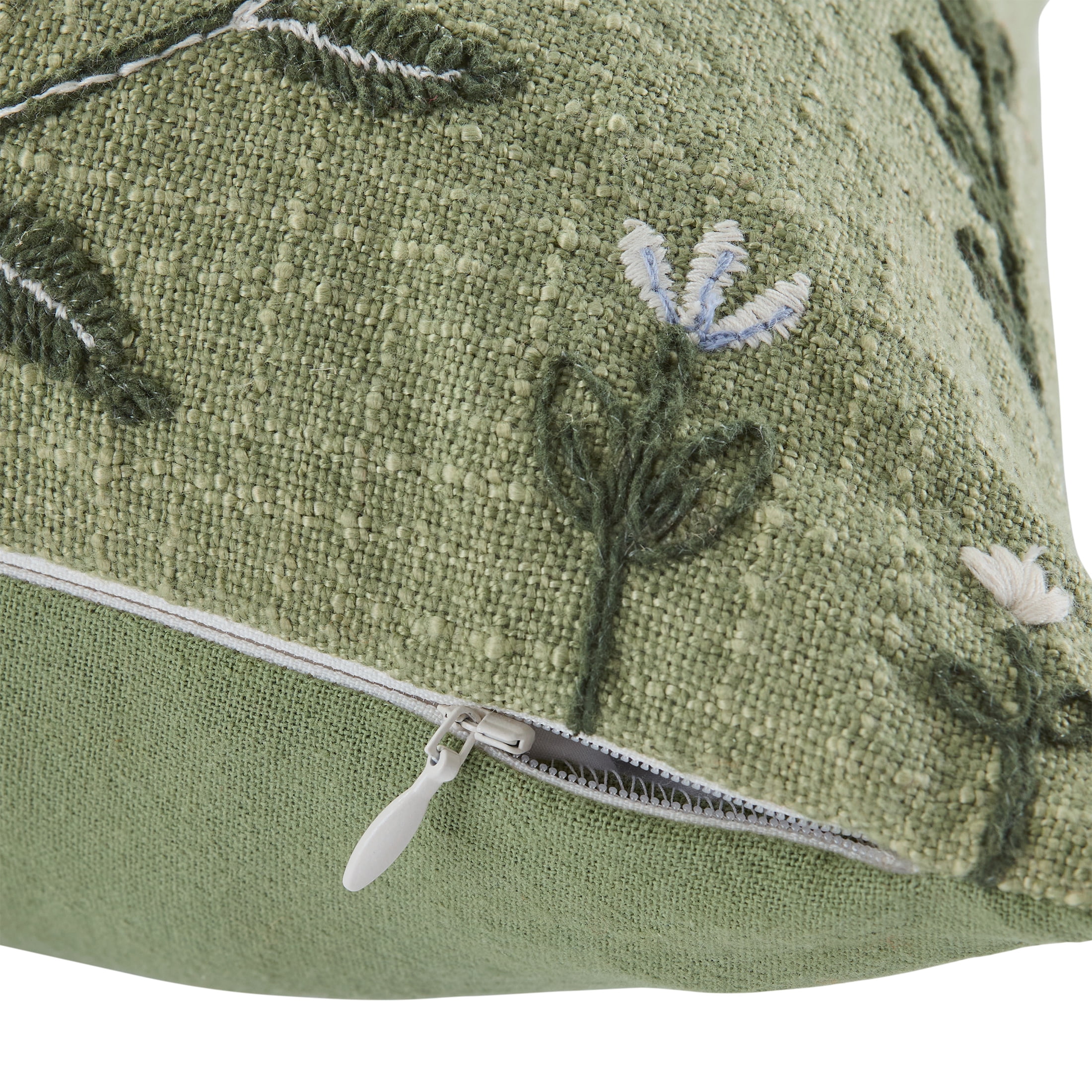 Better Homes & Gardens Florence 20x20 inch Dark Cilantro Pillow Cover