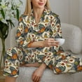 thumbnail image 6 of Sikiie Multi-Colored Roosters Pajamas for Women Set, Womens Pajama Sets, Lounge Sets for Women, 2pjs for Women-X-Large, 6 of 7