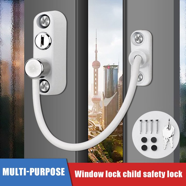 Multi-purpose Cabinet Locks Drawer Password Locks Limit Positioning  Combination Lock Window Safety Lock Home Window limiter Children Lockers  Baby Door Lock A 