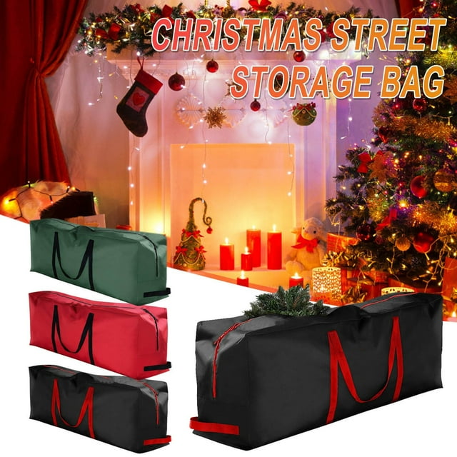 XWSHYW Contenedores de Almacenamiento Bolsa de Almacenamiento para Árboles de Navidad, Funda de Gran Capacidad para Colchas, Ropa, Bolsas de Almacenamiento para Almacén, Herramientas para Organizar