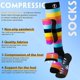 thumbnail image 2 of Calcetines de compresión para mujeres y hombres – 6 pares de calcetines de compresión de 20 a 30 mmhg para correr, enfermera, viajes, 2 of 5