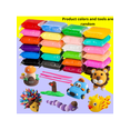 thumbnail image 5 of 12/24/36 Color Super Light Clay Set, Handmade Modeling Clay Kit, Colored Mud Crafting Materials, 5 of 5