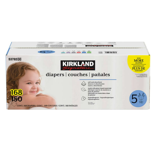 are costco kirkland diapers made by huggies