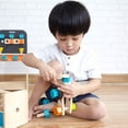 thumbnail image 3 of PlanToys® Construction Set Wooden Montessori Building and Engineering Toy | Fine Motor, Creativity and Early STEM Skill Development | Eco Friendly Educational Open Ended Play Kit, 3 of 6