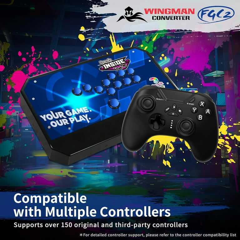 Wingman FGC コンバーター PS5 PS4 PC Wingman FGC – Converter for PS5 Fighting Game & FGC