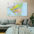 thumbnail image 3 of Nicaragua Map Posters Picture Print Wall Art Poster Painting Canvas Posters Artworks Gift Room Aesthetic 12x18inch(30x45cm), 3 of 6