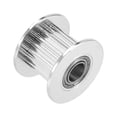 thumbnail image 6 of Uxcell 20T 5mm Bore 2mm Pitch Aluminum Timing Belt Pulley with Dual Ball Bearing, 6 of 6