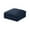 Navy, variant on Meridian Furniture Serene Navy Durable Linen Fabric Deluxe Ottoman
