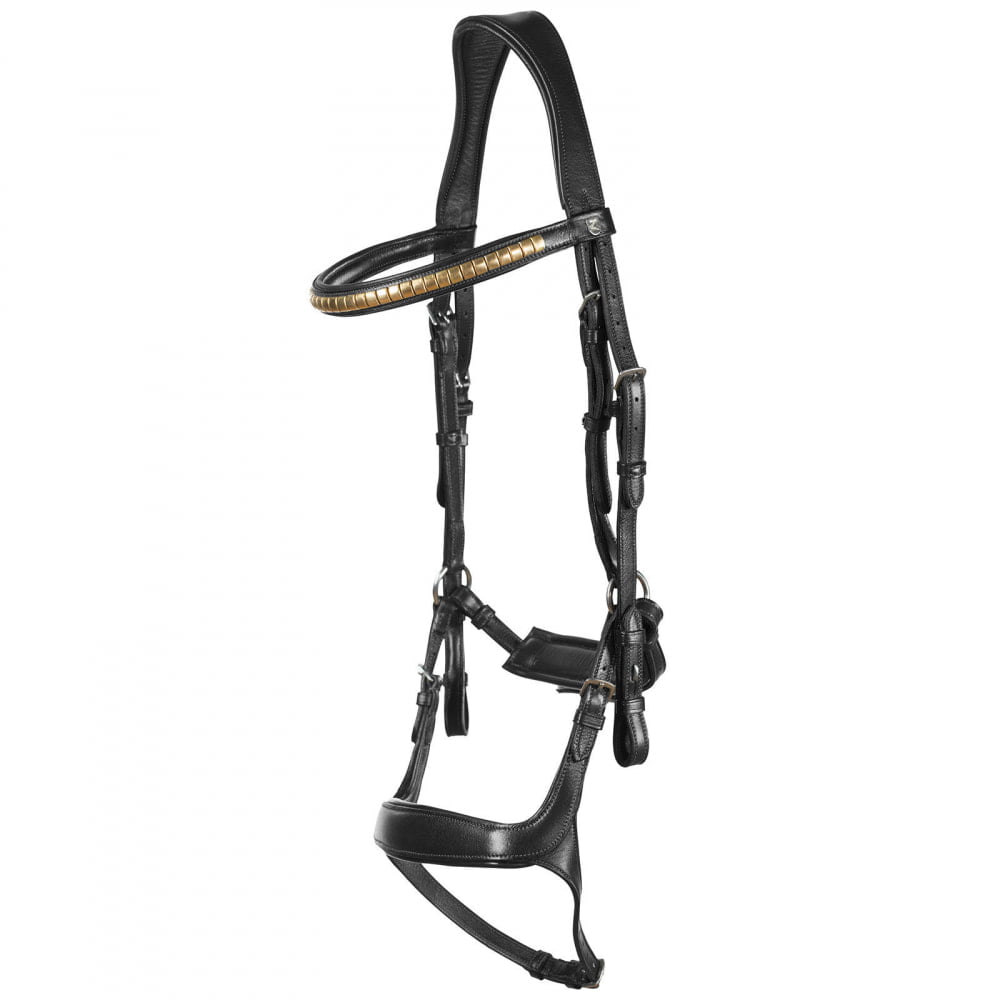 Waldhausen Concept Padded Comfort Leather Bridle Reins Flash Nose FREE P&P 