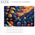 thumbnail image 2 of Solar System Galaxy Astronomy Universe Entryway Rug, 2x3 Area Rug Indoor Door Mat Non-slip Washable Floor Carpet Rug for Bedroom Office Dining Room Bathroom, 2 of 7