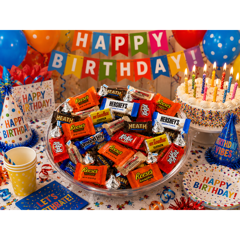Monster Candy, Assorted Chocolate Candy, 5 lb, Bulk Party Favor
