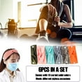 thumbnail image 2 of 6 diademas para mujer con botones que protegen los oídos, ejercicio de entrenamiento de yo Abanopi Diademas, 2 of 6