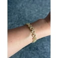 thumbnail image 4 of 7Ct Round Cut Lab Created Diamond Women's Tennis Bracelet 14k Yellow Gold Plated 7", 4 of 4