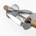 thumbnail image 3 of 1Pc Professional Stainless Steel Triangle Knife For Baking And Rolling Dough Easy To Use And Durable, 3 of 5