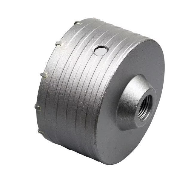 Broca para sierra de corona corona seca de 50 mm de diámetro completa para taladro percutor sin extensión