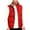 Red, variant on Men's Solid Color Winter Quilted Vest Stand Collar Thick Sleeveless Jacket with Pockets Outdoor Warm Gilet Black Size L