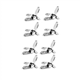 thumbnail image 2 of Buyless Fashion 1” Heavy Duty Metal Clips for Suspenders, Pacifiers, Bib Clips, Toy Holder Or Mitten Clips – 8 Clips, 2 of 8