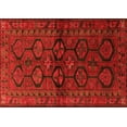 thumbnail image 1 of Ahgly Company Indoor Rectangle Persian Orange Traditional Area Rugs, 7' x 9', 1 of 1