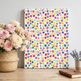 thumbnail image 2 of Canvas Wall Art, Colorful Polka Dot Framed Canvas Prints for Living Room Dining Room, Watercolor Rainbow Polka Dots Gallery Wrapped Wall Decor for Home Office, Gifts, 22"x28" Ship Next Day, 2 of 9