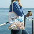 thumbnail image 4 of Bolsa VeloKomo Greece Watercolor Algodón 35x40 cm, 4 of 7
