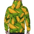 thumbnail image 7 of Naloa Fresh Corn 1 Men's Casual Hooded Collar Drawstring Hoodies Pullover Sweatshirts Casual Long Sleeve Shirts-Small, 7 of 7