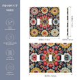 thumbnail image 2 of Yayeee Toggle Light Switch Wall Plate 2-Gang 4.56"x4.48" Decorative Outlet Cover, Colorful Floral Pattern, 2 of 7