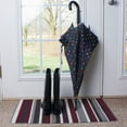 thumbnail image 6 of RITZ Striped Tufted Indoor Outdoor Floor Mat, Red, 6 of 6