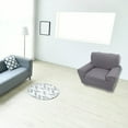 thumbnail image 2 of 1 pcs Single Sofa Slipcovers 1 Seater High Elasticity Soft Couch Covers Grey(90-140cm), 2 of 5