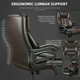 thumbnail image 2 of Waleaf Heavy Duty Big and Tall Office Chair 500lbs with Adjustable Lumbar Support,Office Chair for Adults, 2 of 7