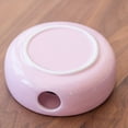 thumbnail image 1 of unbranded Calentador De Tetera Cerámico Rosa Con Base De Madera Para Hogar Con Soporte Para Vela, 1 of 8