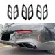 thumbnail image 2 of Car Exhaust Pipe Trim Cover Stickers for - Gloss Black, 2 of 5