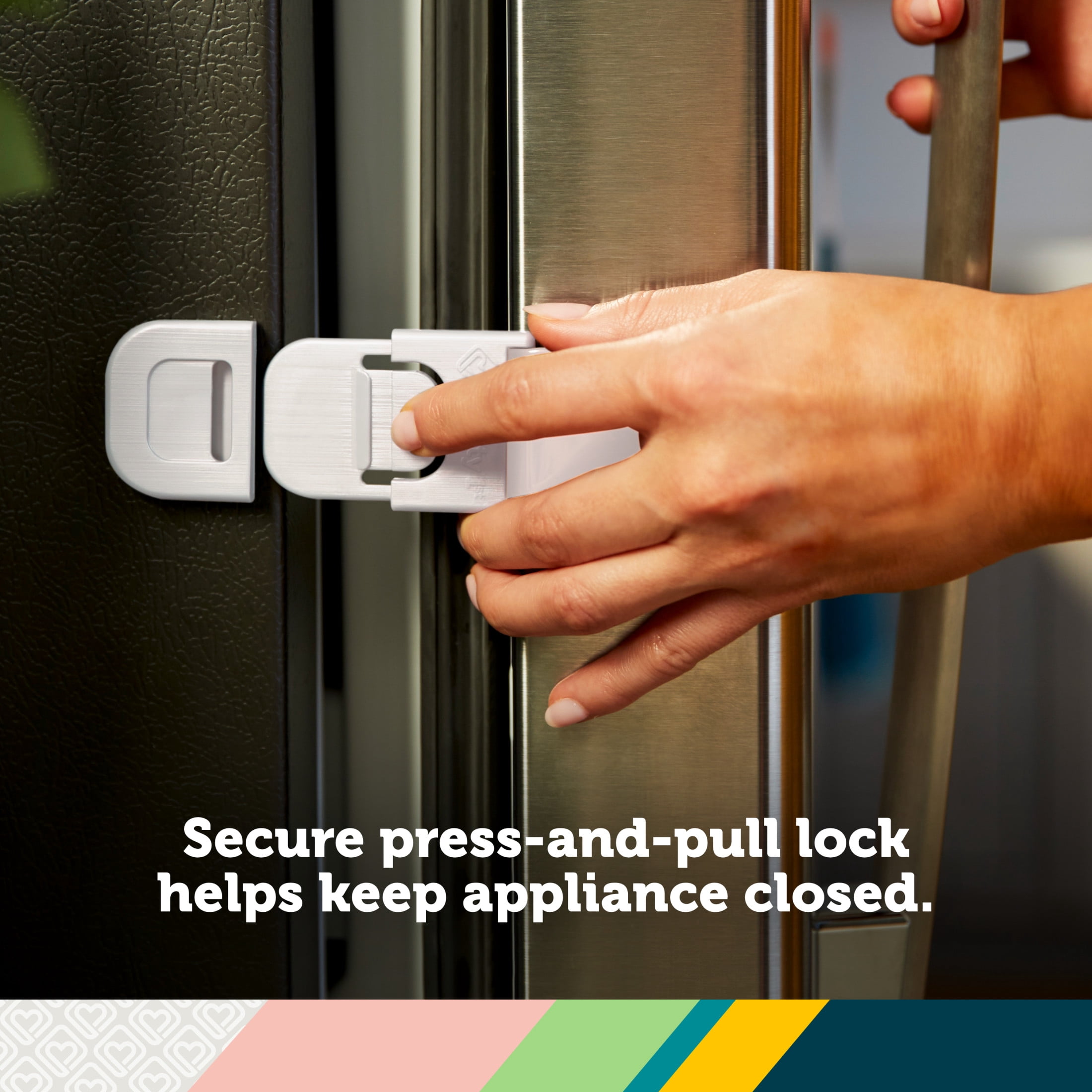 Safety 1st Multi-Purpose Appliance Lock (2pk), White