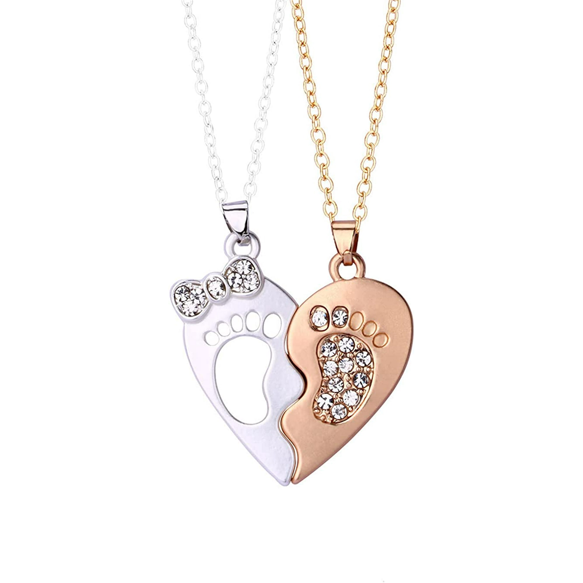 Heart shaped pendant for couples discount
