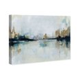 thumbnail image 3 of Gold Reflection Abstract Wall Art Print Blue 20x16, 3 of 5