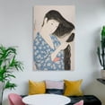 thumbnail image 6 of Uemura Shōen Painting Lady Japanese Artist Print Photo Art Painting Canvas Poster Home Decorative Bedroom Modern Decor Posters Gifts 24x36inch(60x90cm), 6 of 6