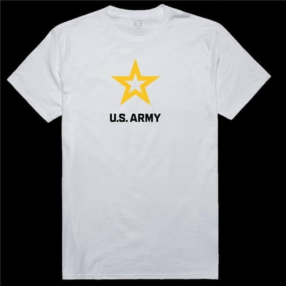 Rapid Dominance RS2-A34-WHT-05 US Army 34 Relaxed Graphic T-Shirt - White - 2X