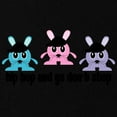 thumbnail image 2 of CafePress - Hip Hop Bunnies Maternity T Shirt - Maternity Dark T-Shirt, 2 of 3