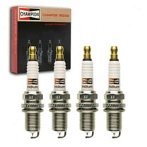4 pc Champion Iridium Spark Plugs compatible with Toyota Matrix 1.8L 2.4L L4 2003-2013