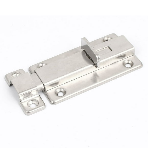 Unique Bargains Interior Door Sliding Lock Latch Metal Barrel Bolt Set 76mm Length