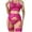 Red, variant on TJAZFJPA Sexy Lingerie for Women Set Red Ladies' Three Point Lace Sexy Hollow Out Seductive Lingerie Set Sexy Costume Sexy Lingerie See Through Top