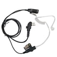 thumbnail image 2 of MaximalPower in-Ear Clear Coil Tube Earbud Headset PTT Mic, 2 of 3
