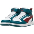 thumbnail image 3 of Tenis Puma Rebound V6 MID PS para Niños 17 A 21.5. 393832-18 verde oscuro 20.5, 3 of 4