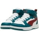 thumbnail image 3 of Tenis Puma Rebound V6 MID PS para Niños 17 A 21.5. 393832-18 verde oscuro 17.5, 3 of 4