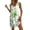 Green, variant on Womens Summer Short Dresses Plus Size V-Neck Sleeveless Floral Printed Boho Summer Casual Loose Tank Dress with Pockets Beach Vacation Outfits