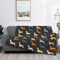 thumbnail image 2 of Fotbe Plaid Dachshund Manta de Franela con Estampado, Manta Ultrasuave para Cama, Sofá, Auto, Hipoalergénica y Antibolitas-80"x60", 2 of 6