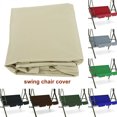 thumbnail image 4 of Wosthever Funda impermeable para columpio, funda para asiento de jardín al aire libre, cojín Jardín y Patio negro, 4 of 6